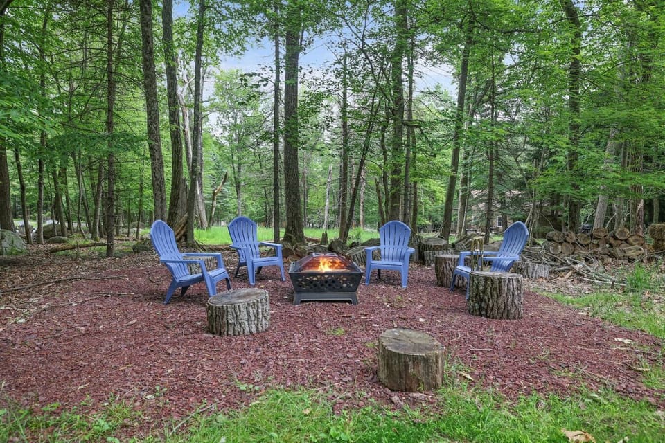 Back Yard fire pit