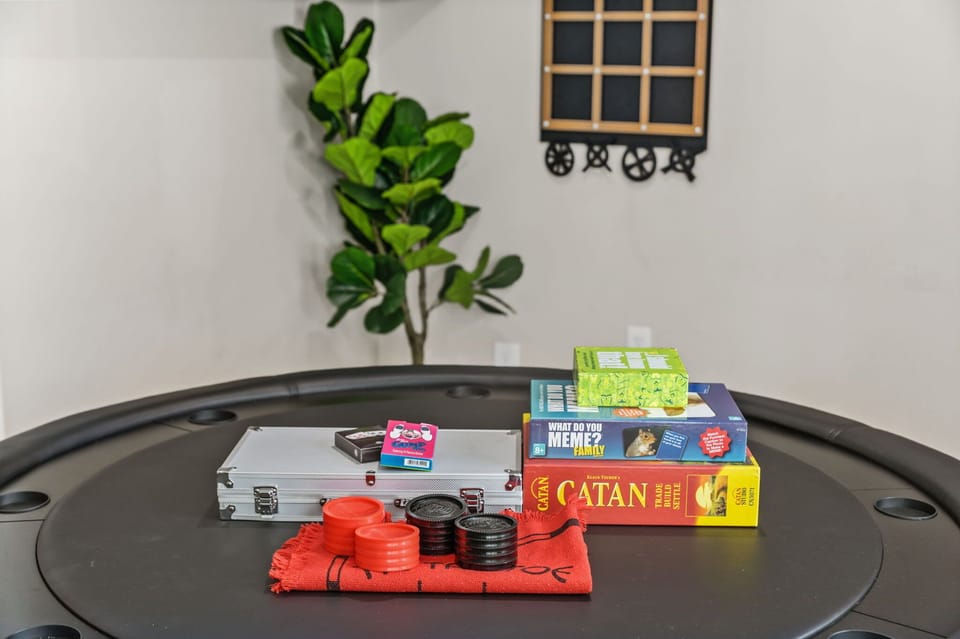 Get ready for game night—board and card games await!