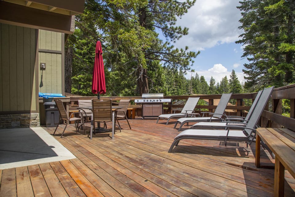 Spa Deck and BBQ (open seasonally, generally Memorial Day - Labor Day).