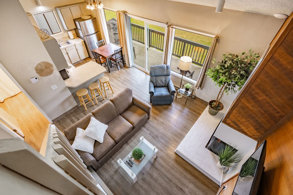 loft view downstairs