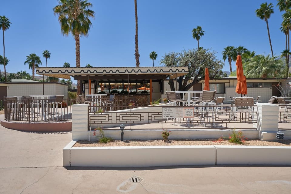  Enjoy a drink at the BYOB bar or use the community grill for your meal!