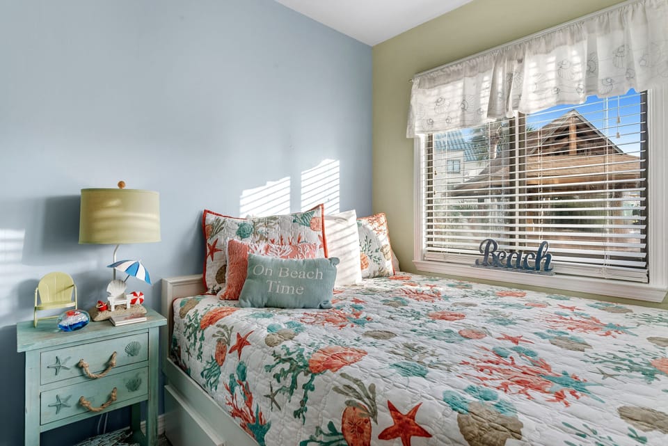Bed - Economical Efficiency with Queen Bed and Queen Sleeper Sofa.