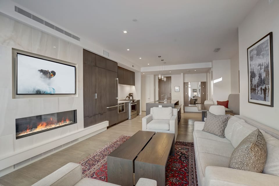 Living Room with Sleeper Sofa