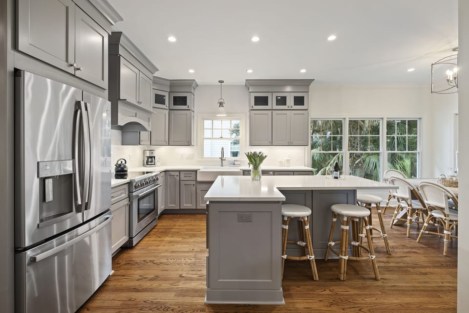 Fully equipped kitchen