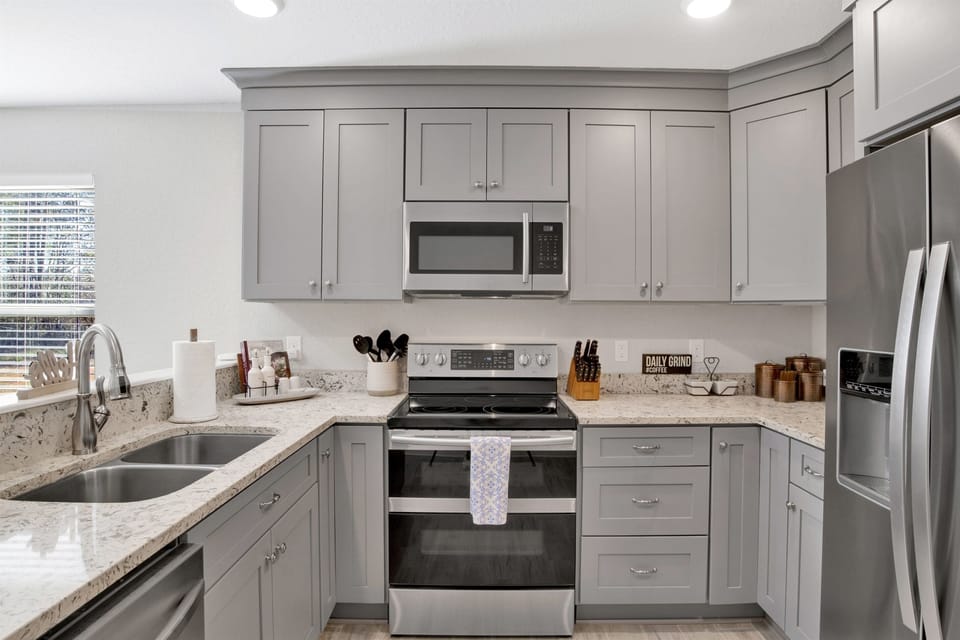 Stainless steel appliances