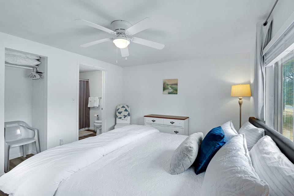 The room has an ensuite also