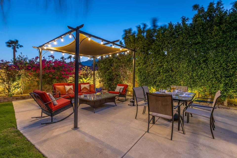 Covered outdoor patio