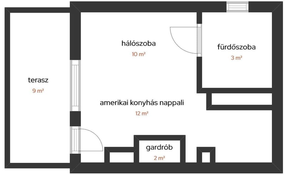 Superior studio apartment nr. 4 9