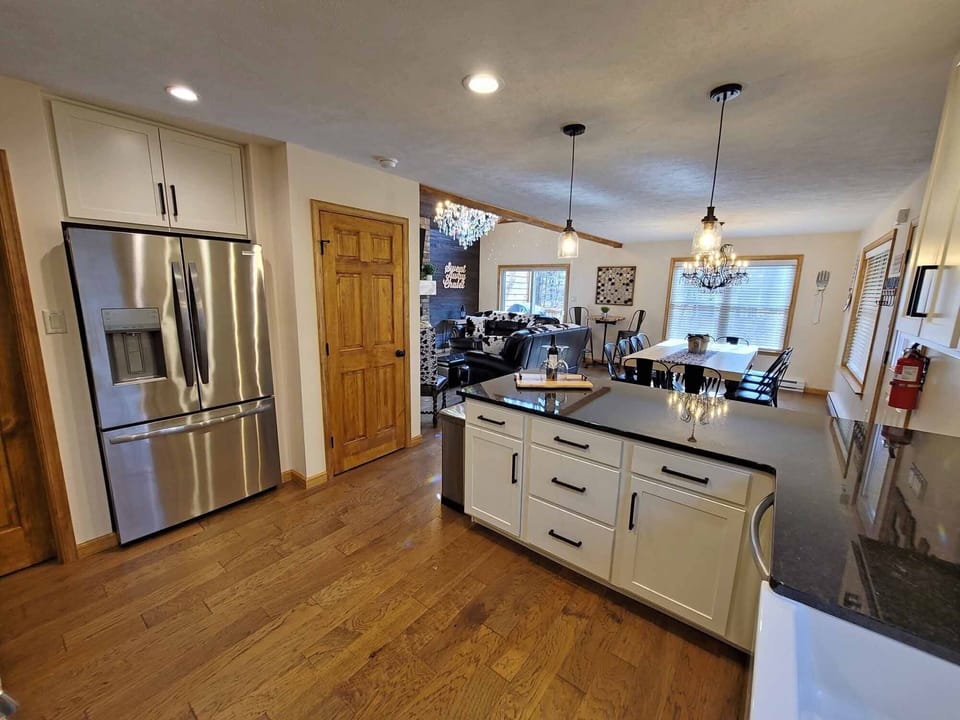 We include all kitchen essentials, such as toaster, blender, coffee pot, etc.
