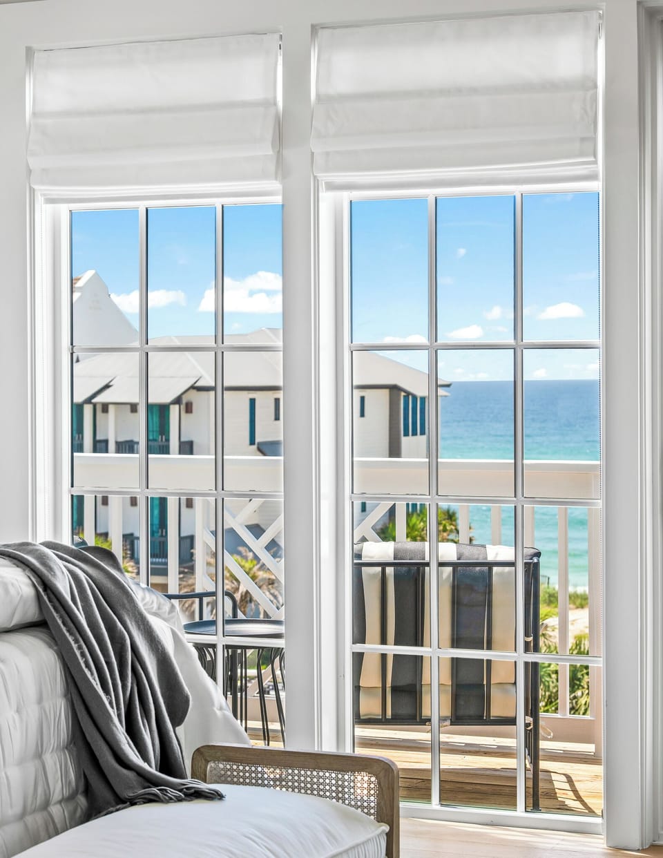 Gulf views from the bedroom