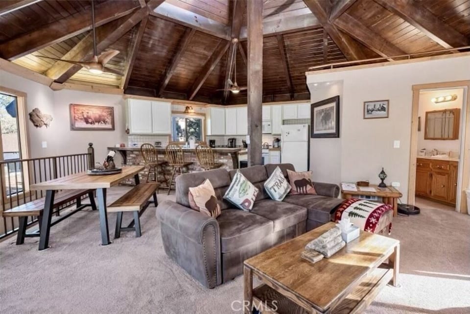 Upstairs is perfect for hanging out and making memories!