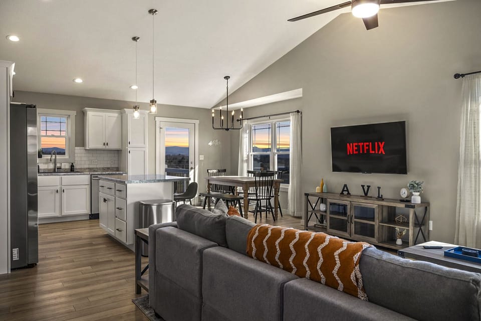 Take in the stunning views that greet you through of any of the windows in the house.