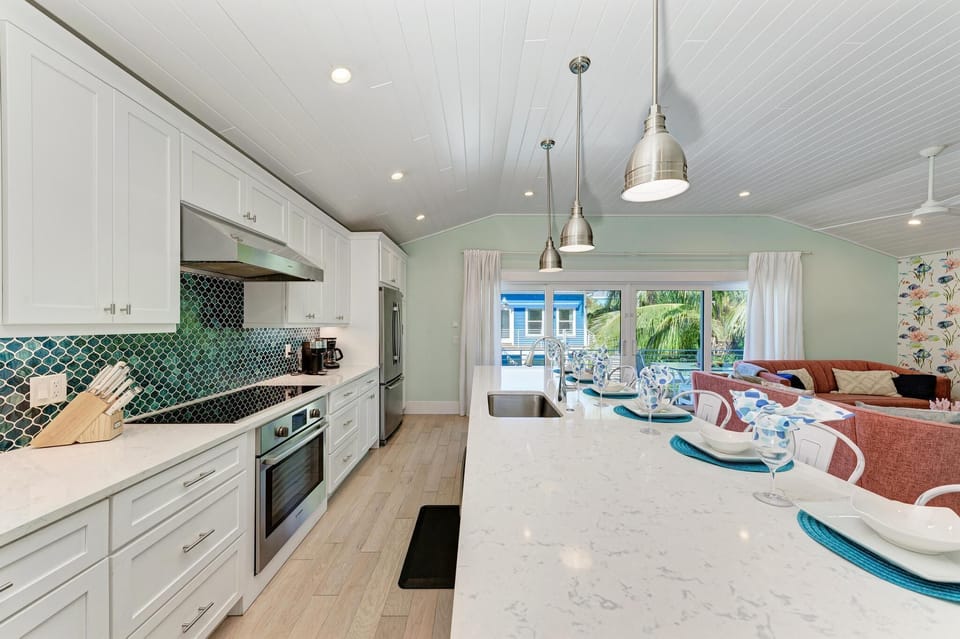 Fully equipped kitchen