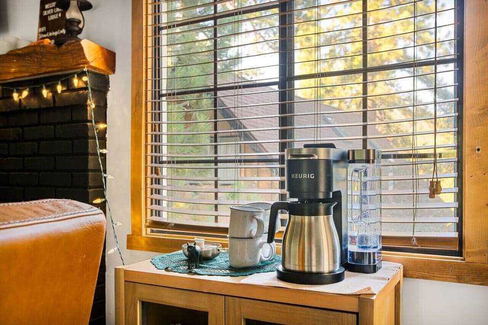 Coffee bar for your stay.