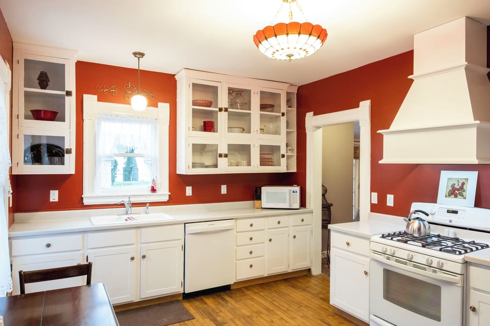 Modern appliances and generously stocked kitchen make your meal prep a breeze