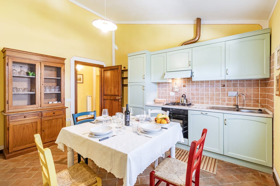 Kitchen and dining area