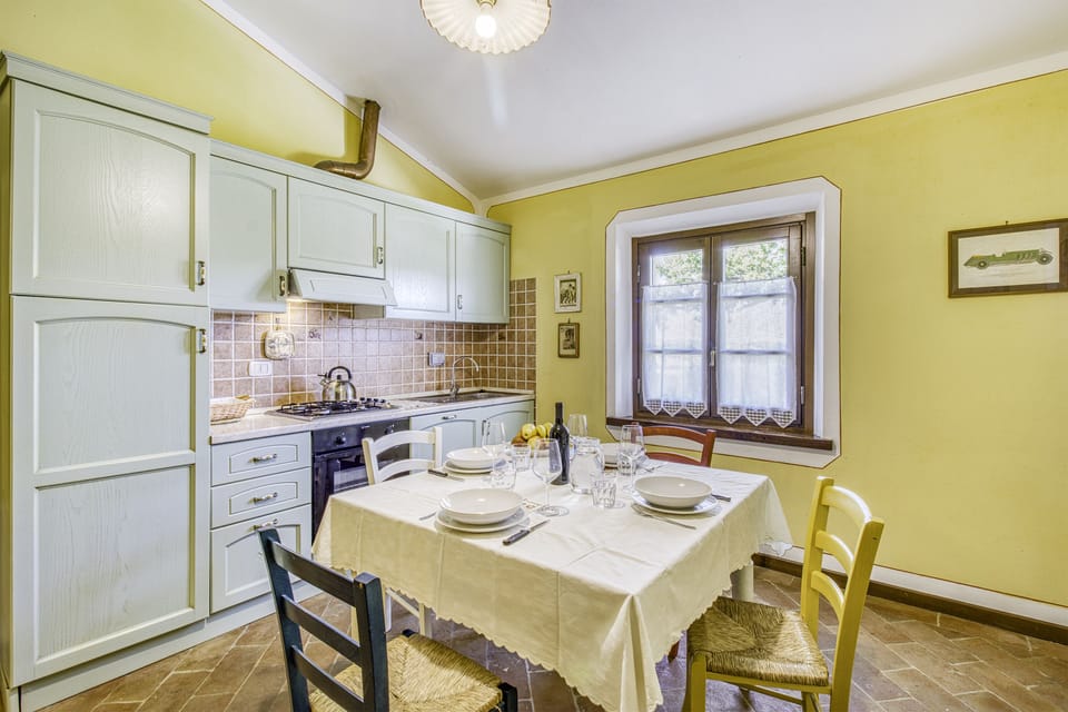 Kitchen and dining area