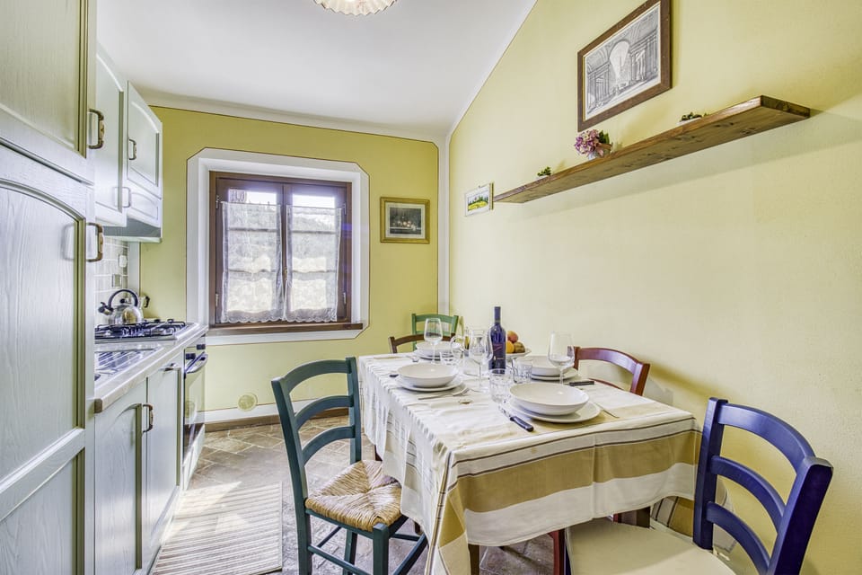 Kitchen and dining area