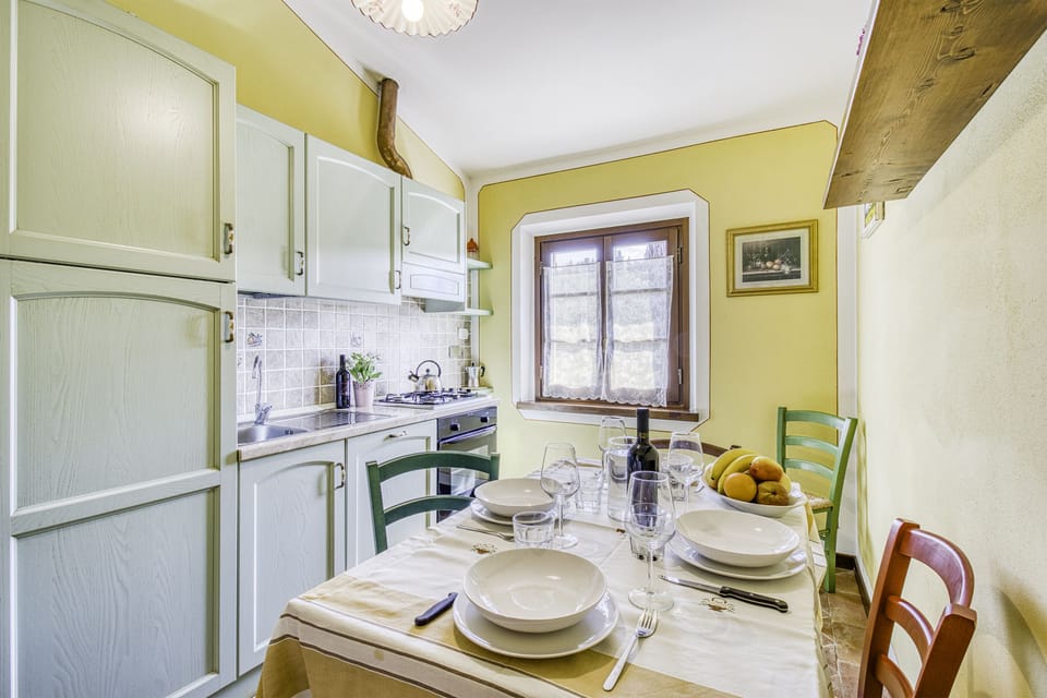 Kitchen and dining area