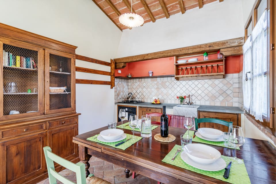 Kitchen and dining area