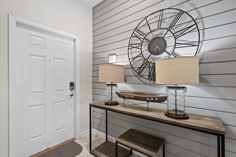 Enjoy a warm welcome and extra security with our Keypad Lock.