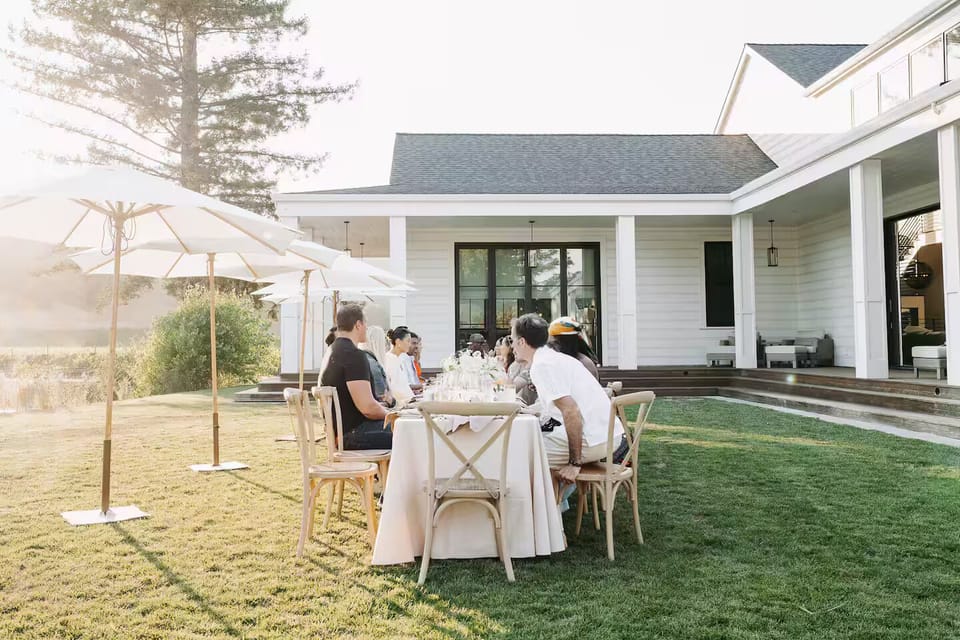 Outdoor dining