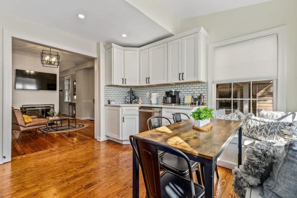 Open-concept kitchen perfect for gathering together