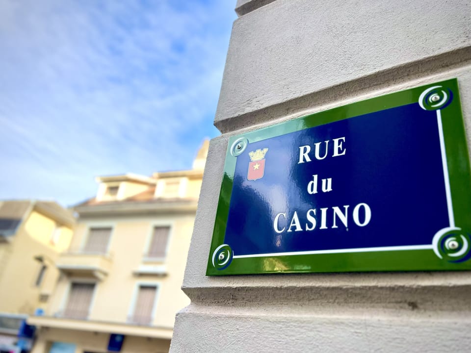 Panneau Rue