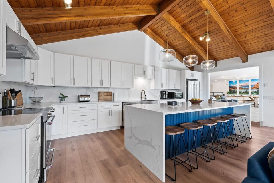 First Floor Open Concept Kitchen