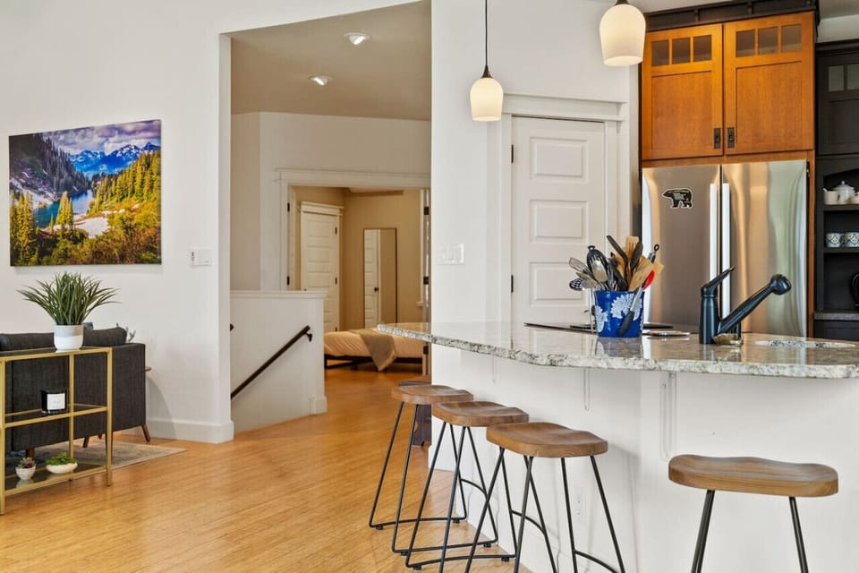 First Floor Open Concept Kitchen