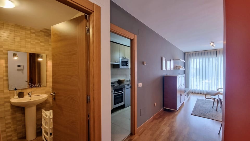 Kitchen or kitchenette,Living room,Bath