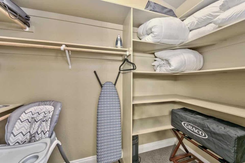 Pack-n-play, high chair, baby gate included