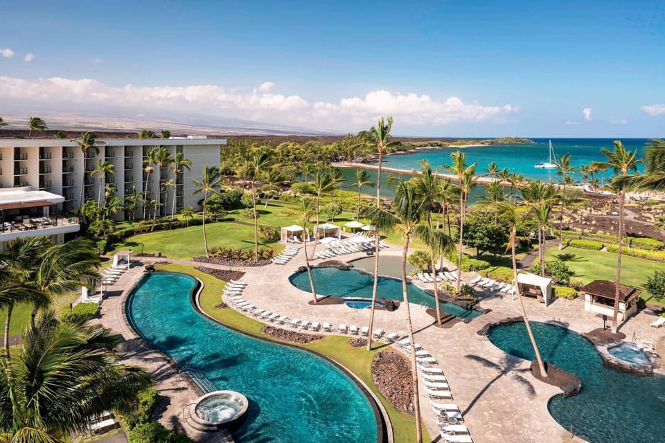 Multiple Sparkling Pools to choose from.
