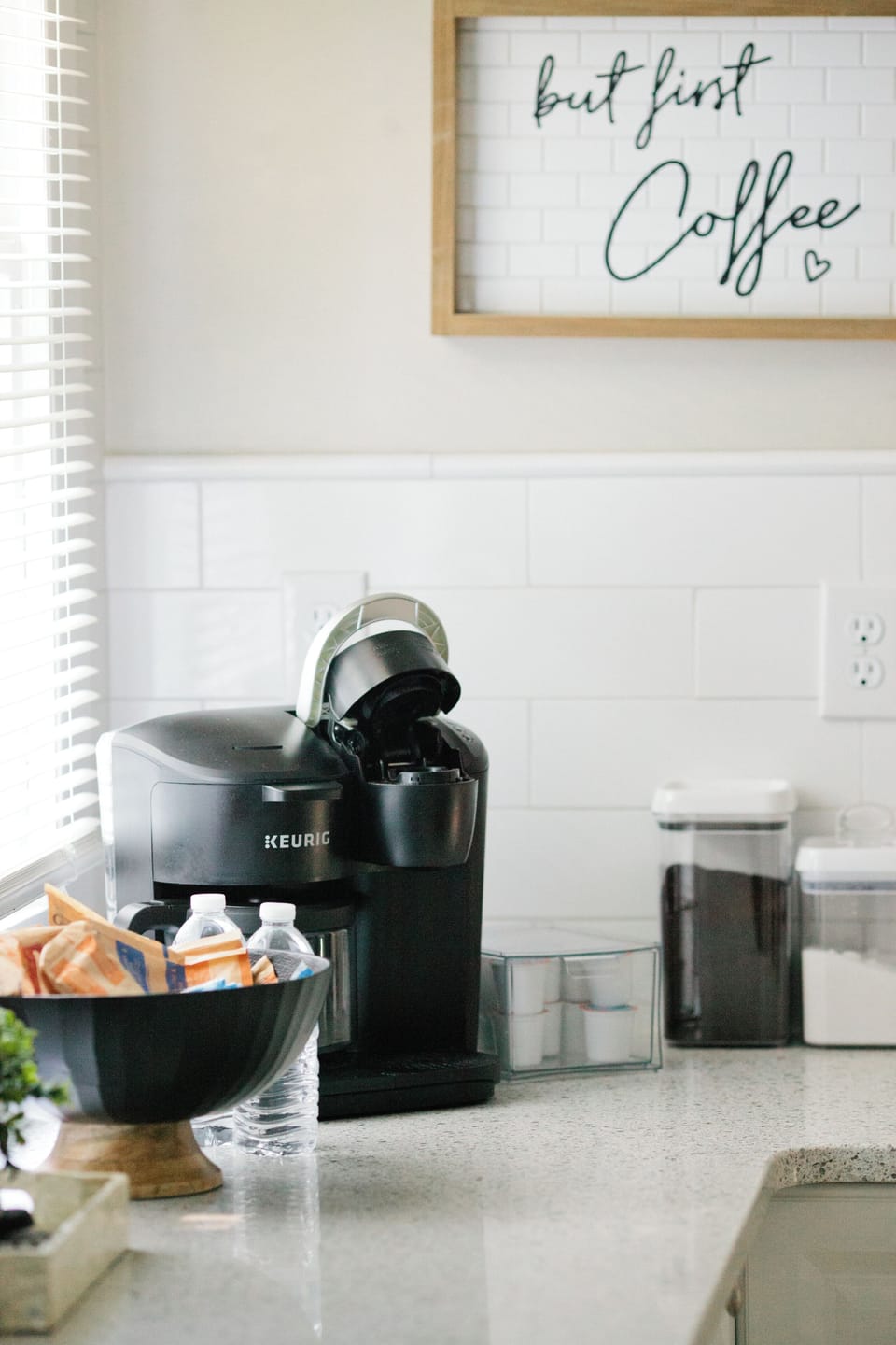 Don't sleep on our coffee bar while you're here!