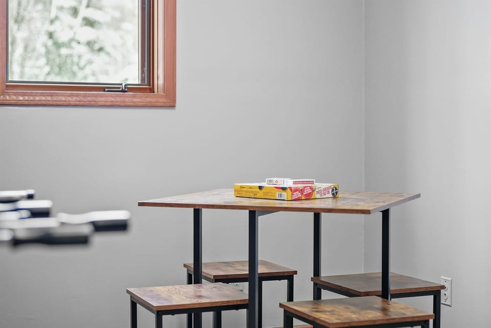 Dining Nook: Bright and inviting space perfect for meals or family game nights!