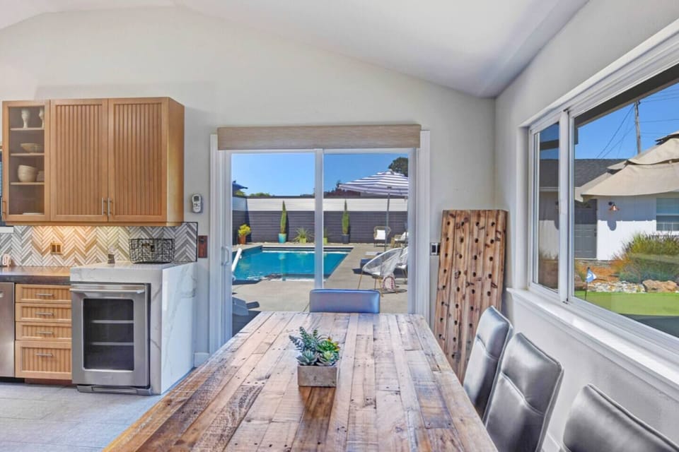 Dining Table & Wine Fridge