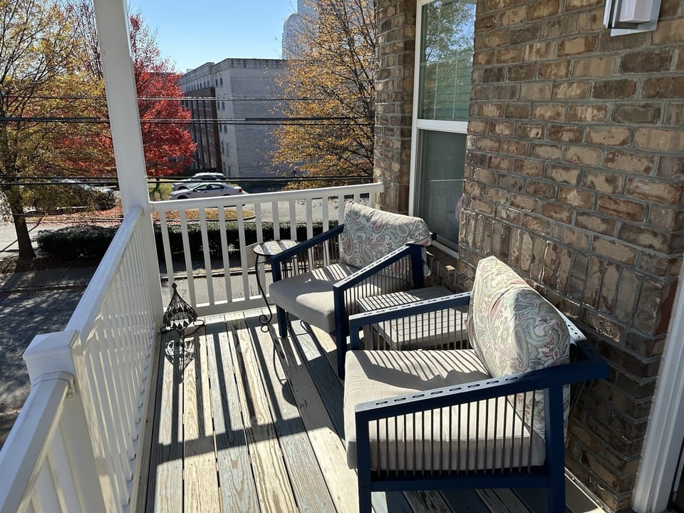 Private Terrace off Master Bedroom