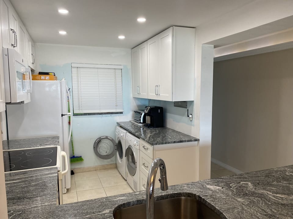 Washer and dryer included in condo