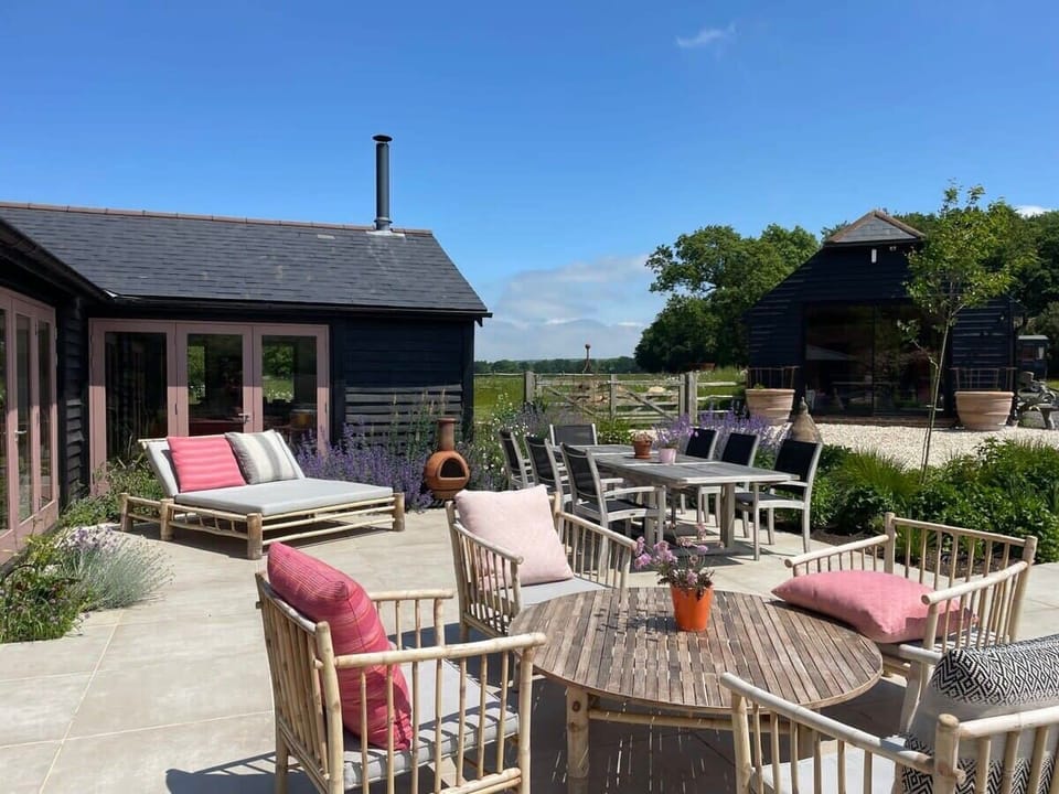 Head out to the large, sunny patio and unwind with a cold drink.