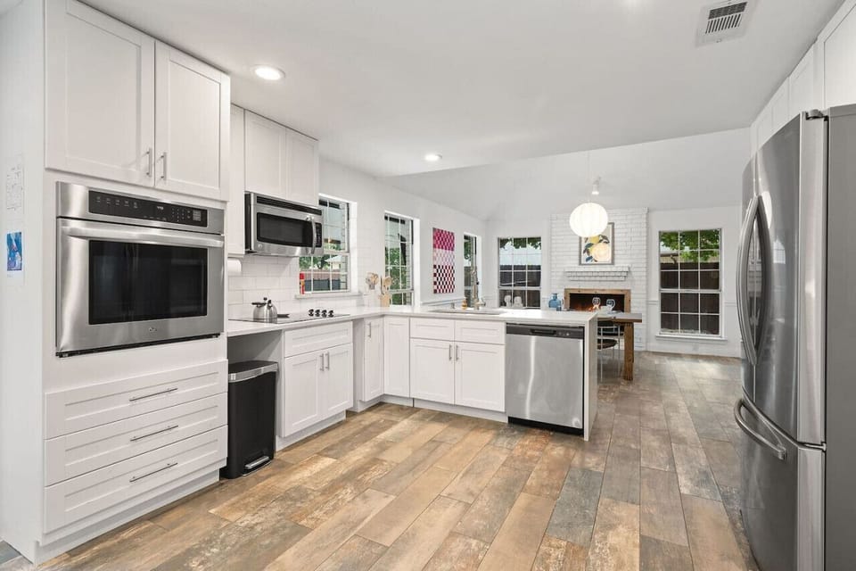 A fully stocked kitchen with modern appliances — ready for all your delicious meals!