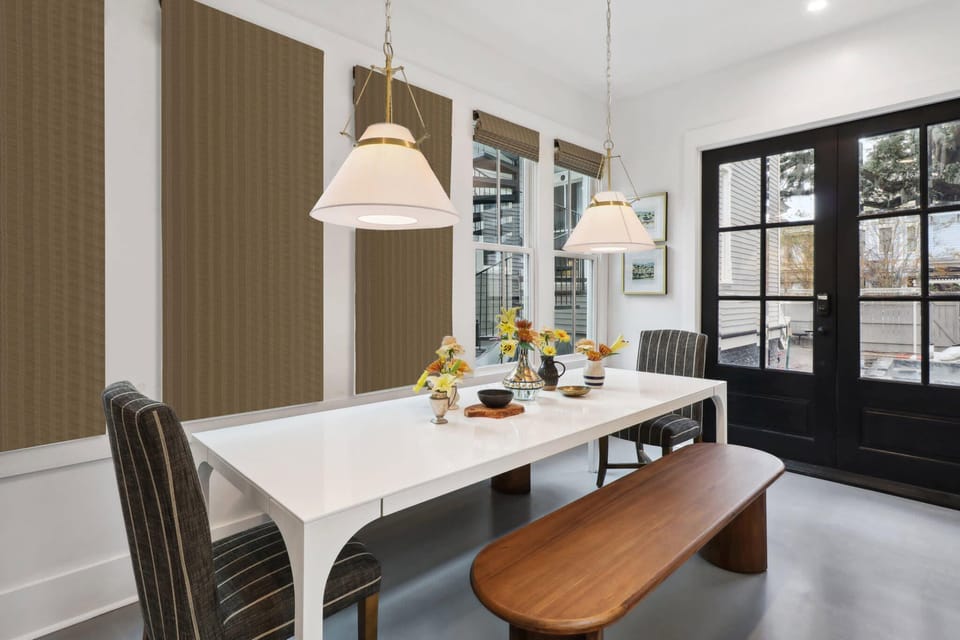  Dining Area | Open Concept Dining Area Connected to Kitchen | First Floor