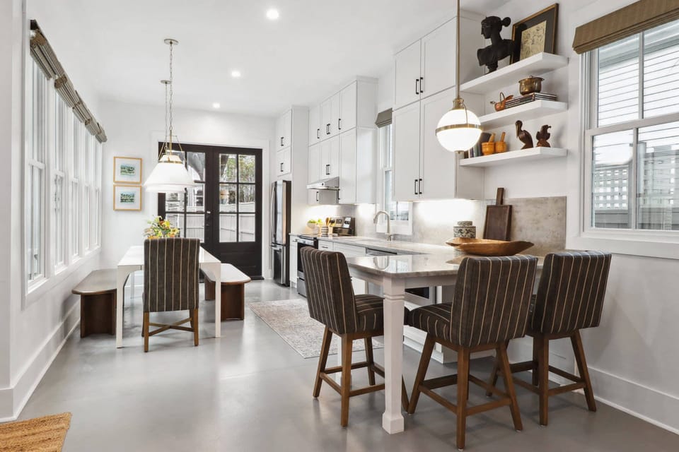  Kitchen | Fully Stocked Kitchen with Dining Area | First Floor