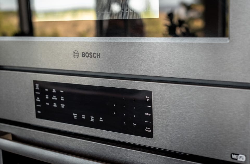 Microwave and wall oven
