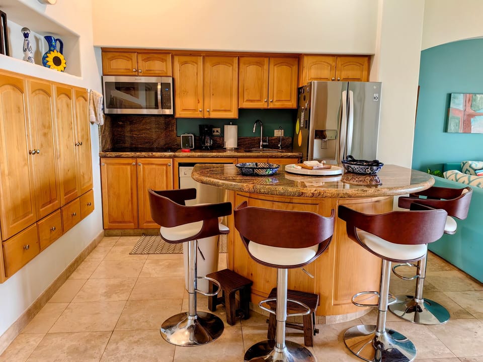 This is a chefs kitchen, so enjoy!