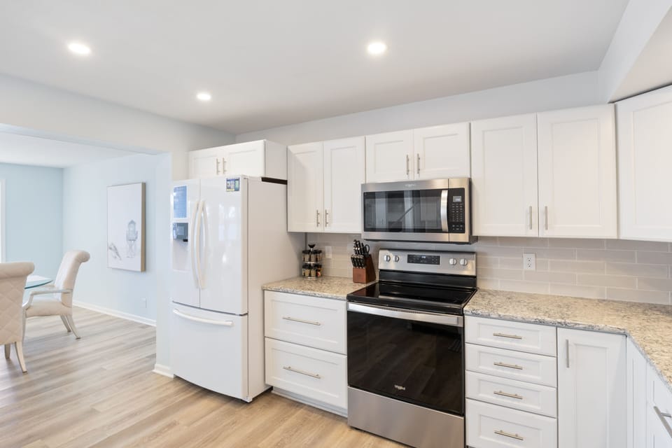 Fully stocked with amenities