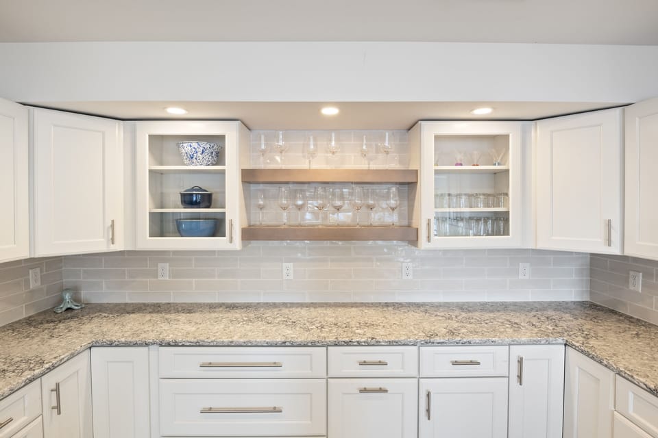 Seamless organization with kitchen cabinetry