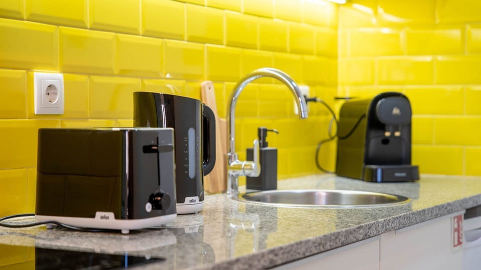 Close up of the apartment's high-quality appliances #modern #stylish