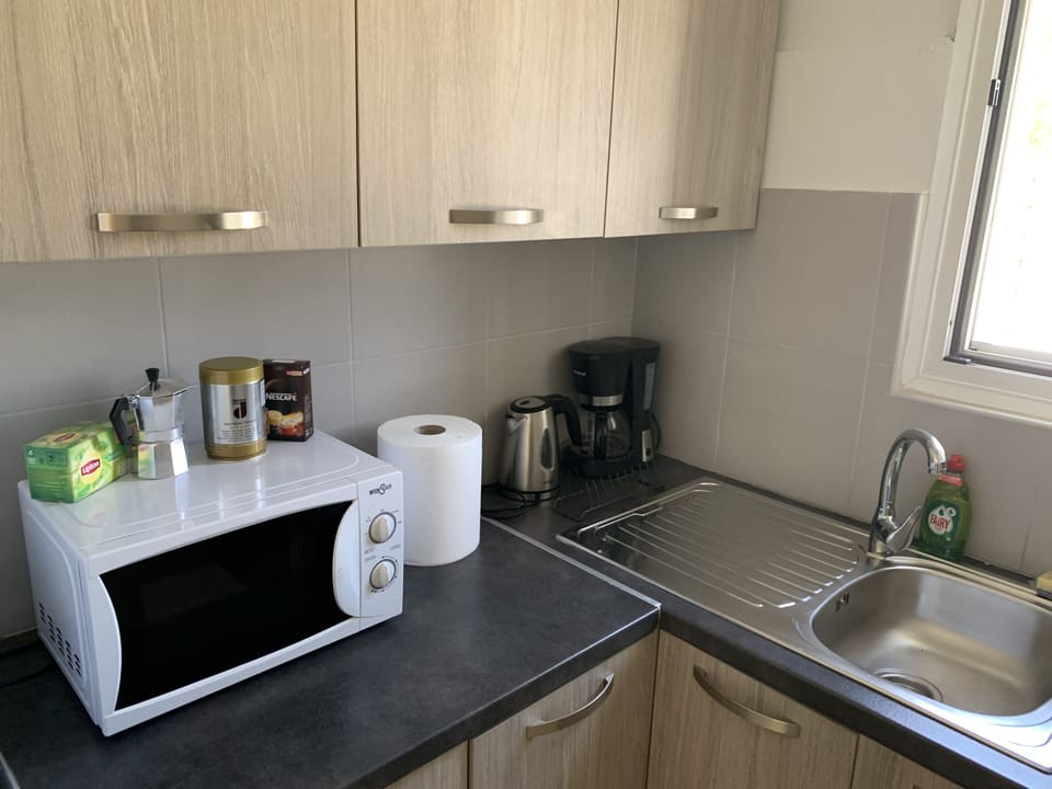 amenities in the kitchen