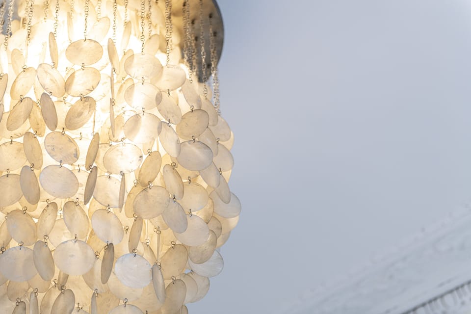 Chandelier in Bedroom 1