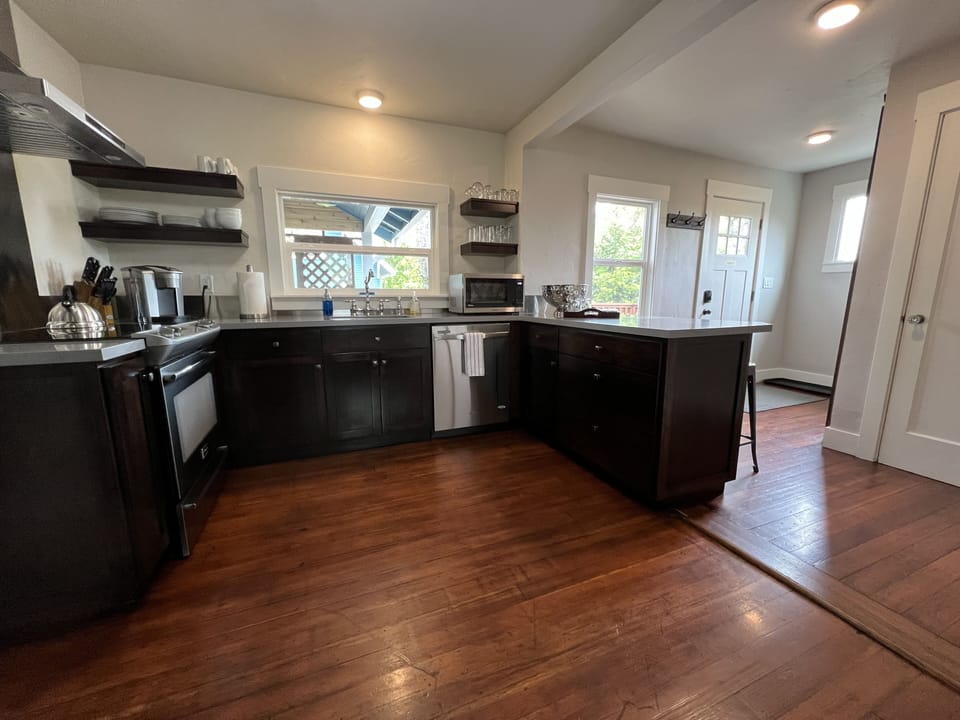 Kitchen view 1